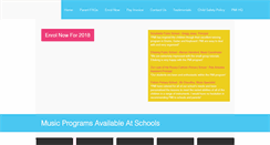 Desktop Screenshot of primarymusicinstitute.com.au